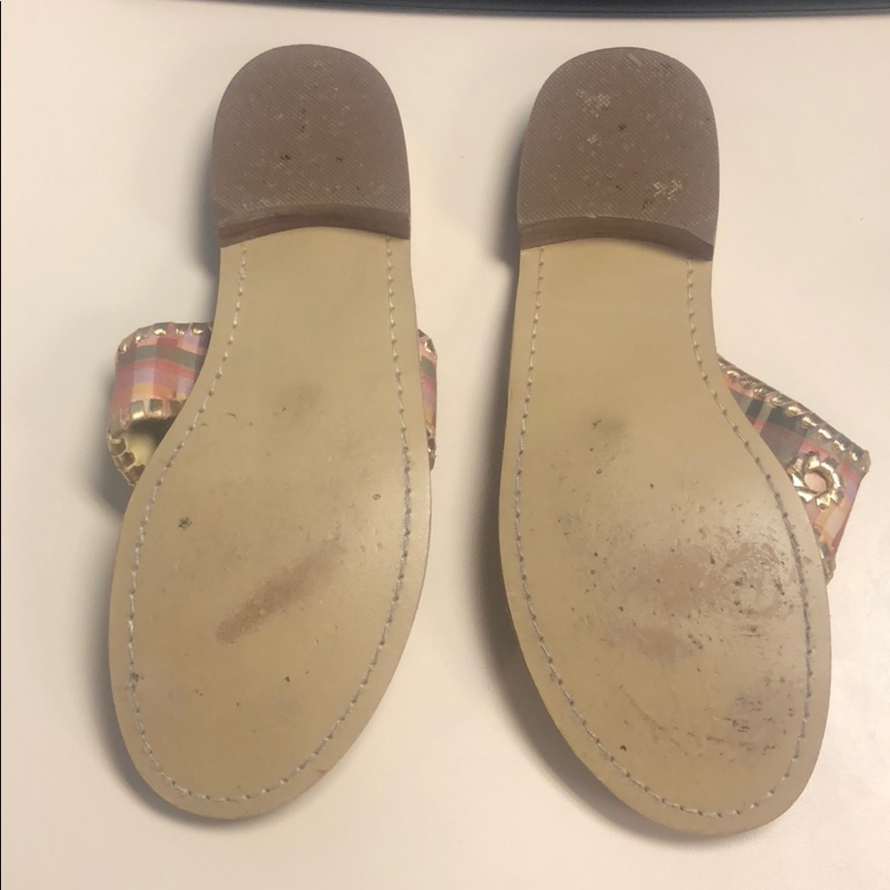Jack Rogers Plaid Sandals - Picture 3 of 4